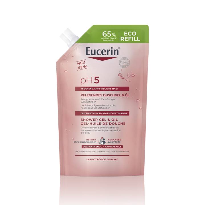 Gel-Duschöl pH5 Eucerin - Öko-Nachfüllpackung von 400 ml