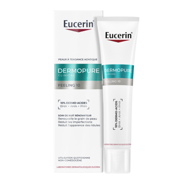Dermopure Klinisches Peeling 10 Eucerin - Tube mit 40 ml