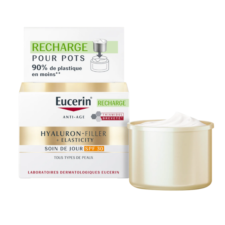 Hyaluron-Filler + Elastizität Tagespflege LSF30 Eucerin - Nachfüllung 50 ml