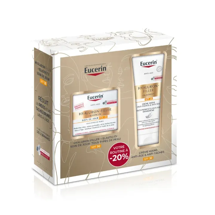 Hyaluron Filler + Elasticity SPF30 Eucerin Set - 2 Produkte Sonderangebot