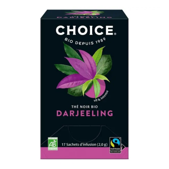 Bio-Kräutertee Darjeeling Choice - Box mit 17 Beuteln