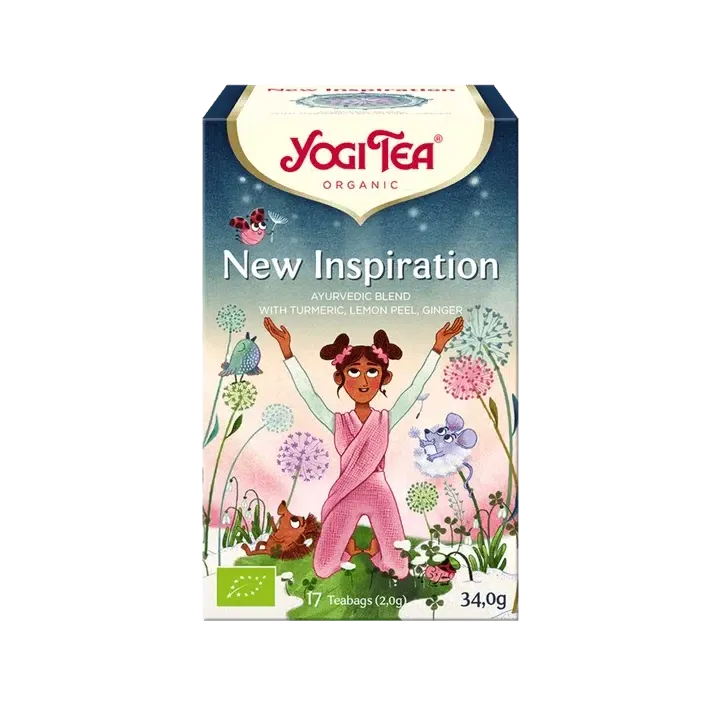Neue Inspiration Bio Yogi Tea - Box mit 17 Beuteln