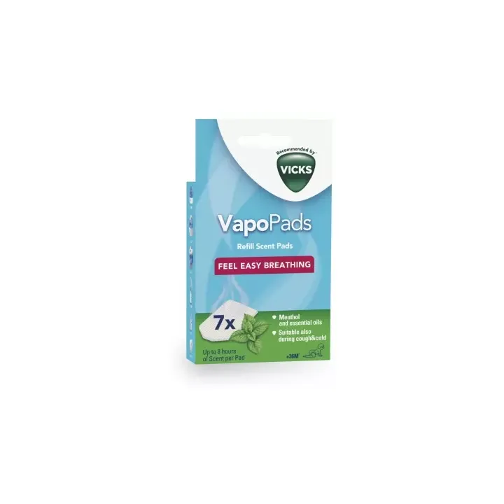 VapoPads Nachfüllungen zum Inhalieren von Vicks - 7 Pads pro Packung