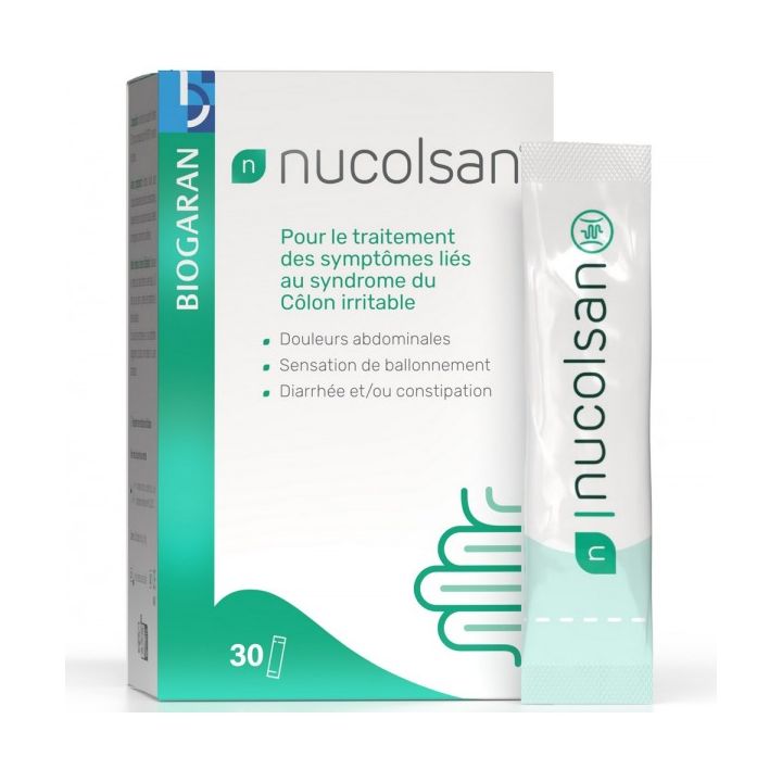 Nucolsan Syndrom des Reizdarms Biogaran - Packung mit 30 Beuteln