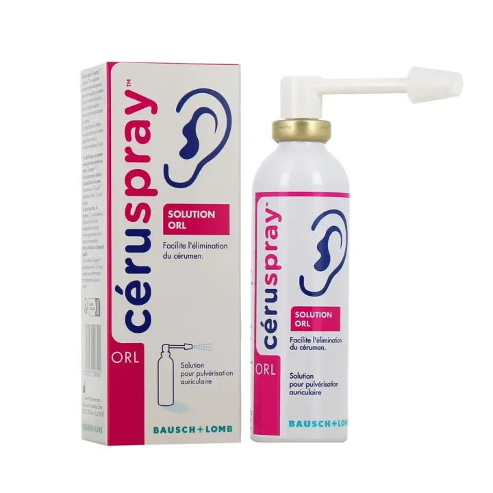 Céruspray Lösung zur Ohrenspray Bausch&Lomb - Spray von 50 ml