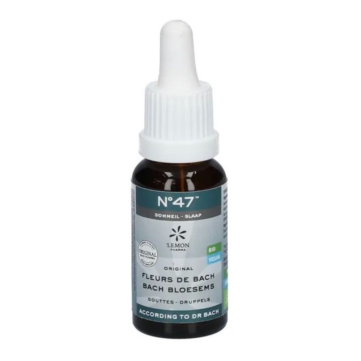 Bach-Blüte Nr. 47 Schlaf bio Lemon Pharma - Flasche mit 20 ml