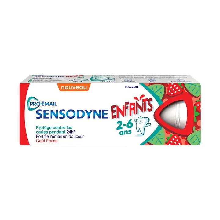 Pro-Email Zahnpasta mit sanftem Minzgeschmack für Kinder von Sensodyne - Tube mit 50 ml