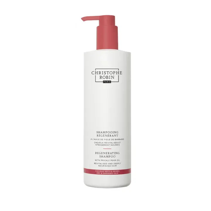 Regenerierendes Shampoo mit Feigenkaktus von Christophe Robin - Pumpflasche 500ml