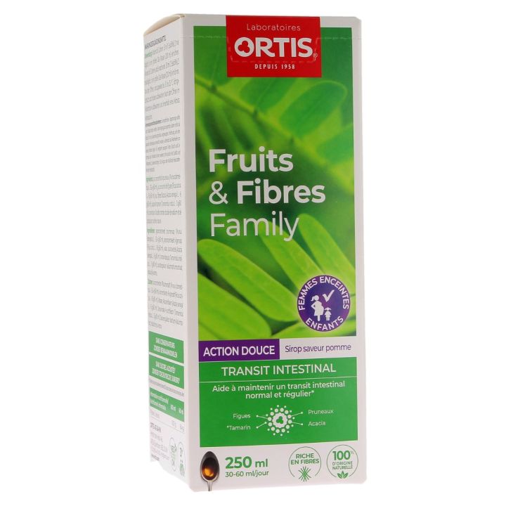 Fruits & Fibres Familie Ortis - Flasche von 250ml