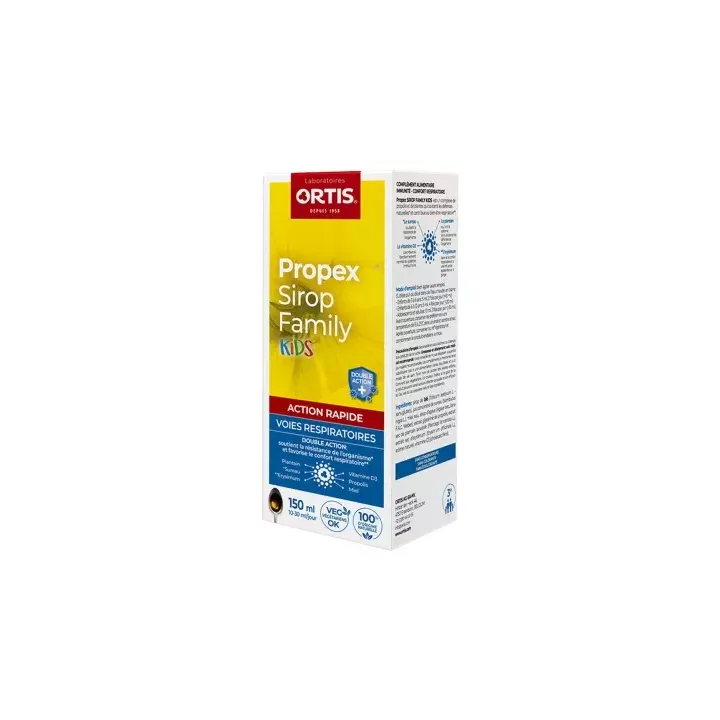 Propex Sirup Familie Kinder Atemwege Ortis - Flasche 150ml
