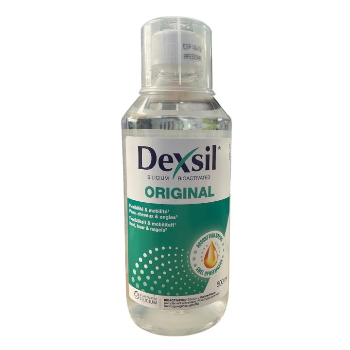 Dexsil Original bioaktiviertes Silizium zum Trinken - Flasche mit 500ml