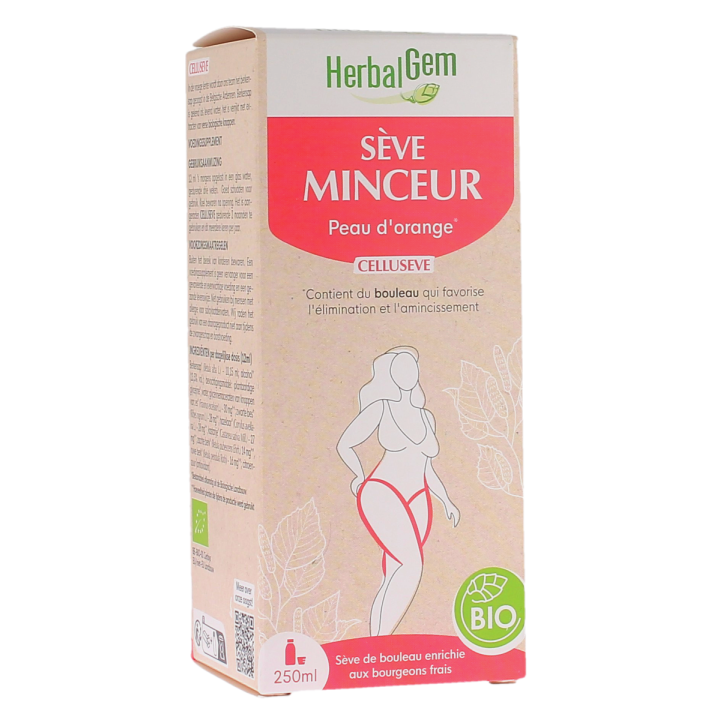 Cellusève Schlankheits-Cellulite bio Herbalgem - Flasche mit 250 ml