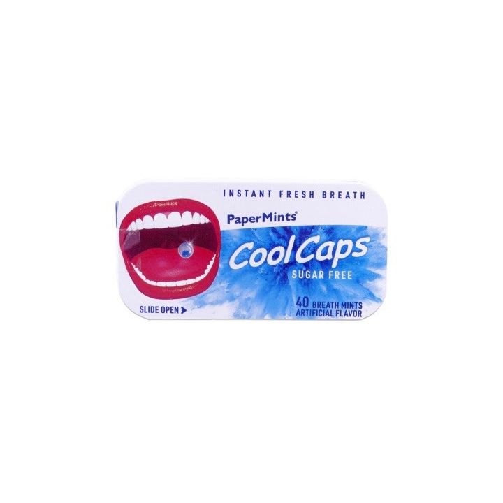 Cool Caps PaperMints - 40 erfrischende Kapseln