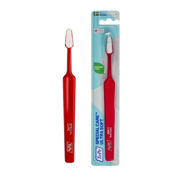Spezialpflege ultra soft Zahnbürste Tepe - eine Zahnbürste