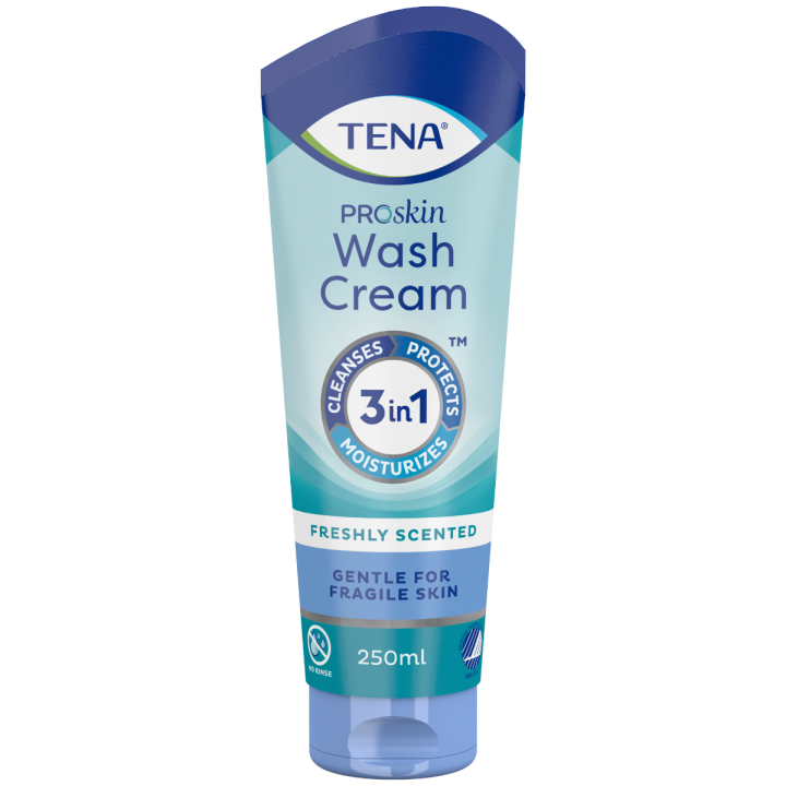 Proskin Pflegecreme für empfindliche, reife Haut Tena - Tube mit 250 ml