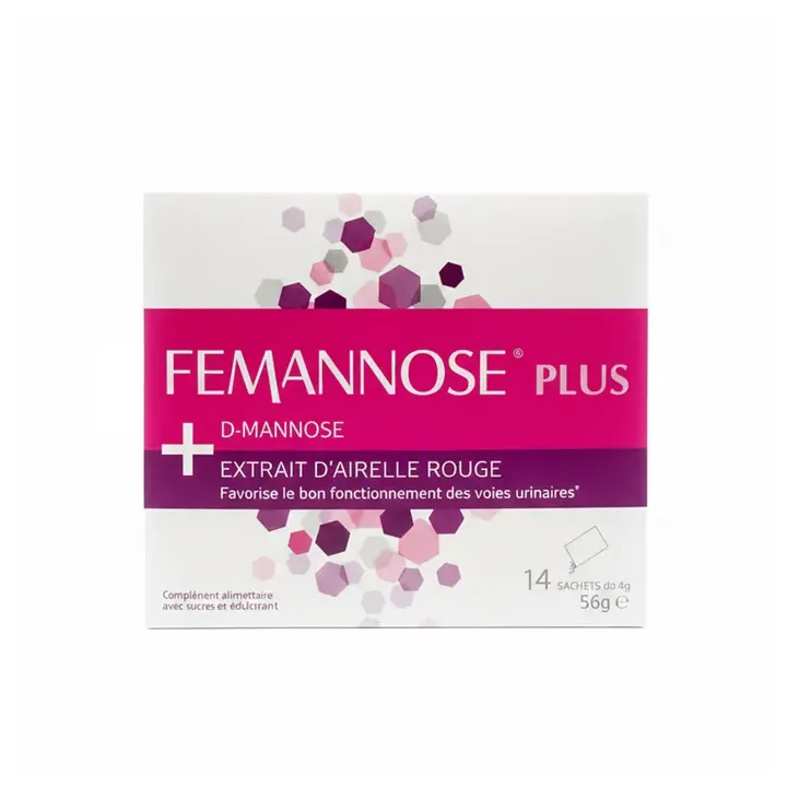 Femannose Plus Harnkomfort Melisana Pharma - Packung mit 14 Beuteln zu je 4g