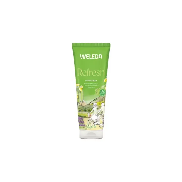 Erfrischende Zitronen-Duschcreme Weleda - 200ml Tube