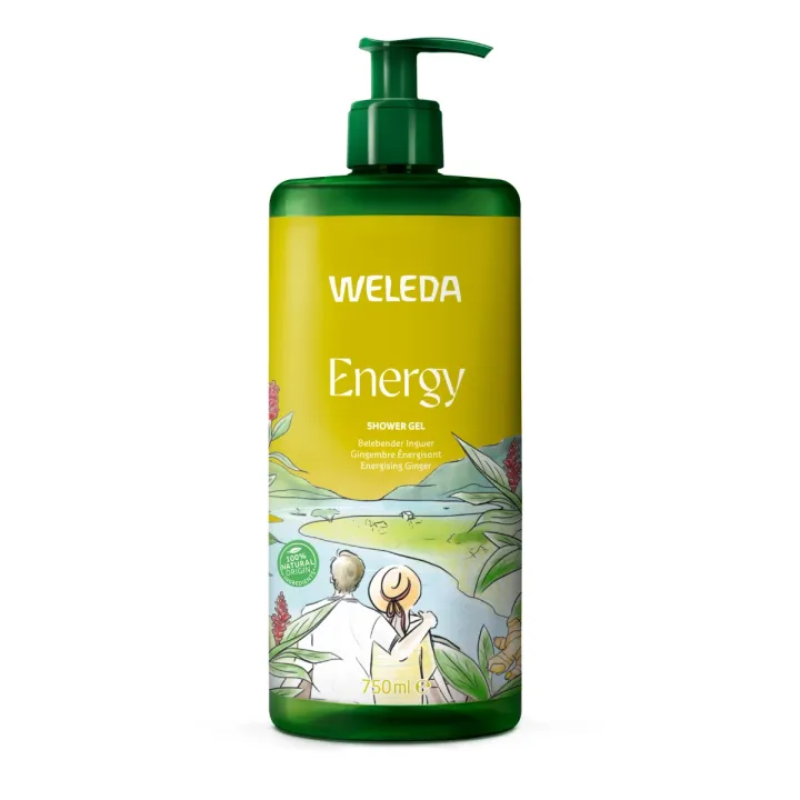 Duschgel Energy Weleda - Pumpflasche 750ml
