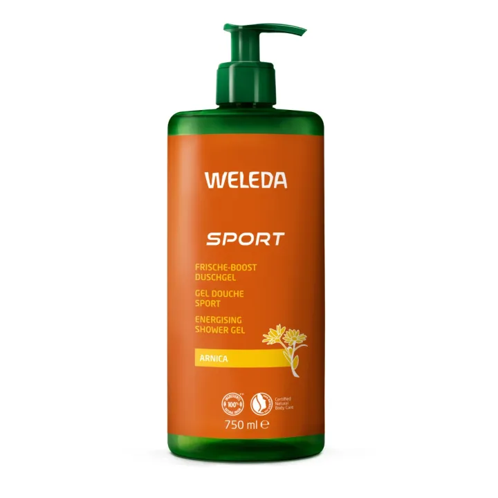 Duschgel Sport mit Arnika Weleda - Pumpflasche 750ml