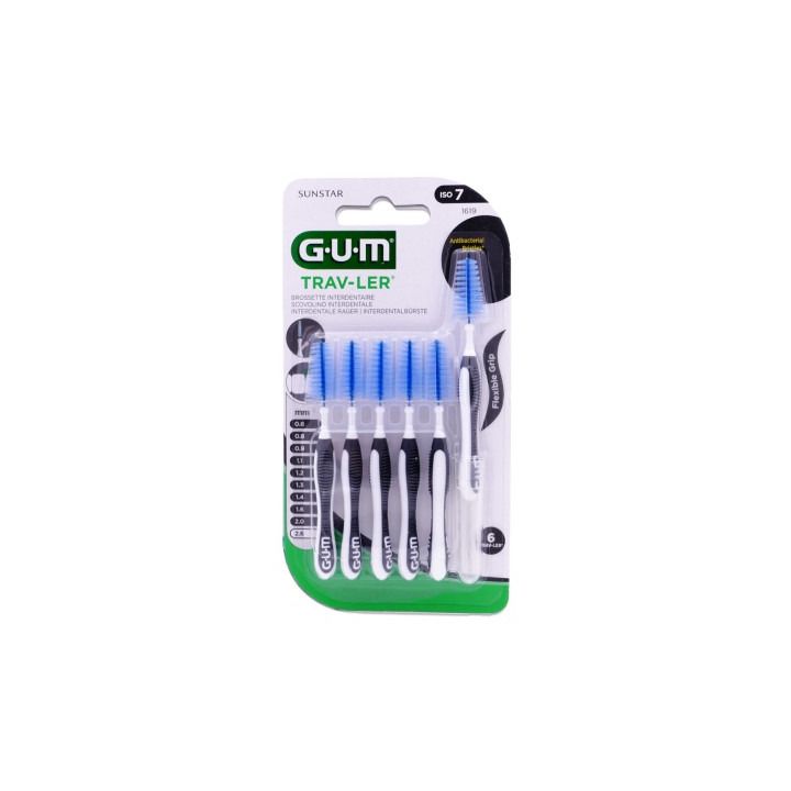 Interdentalbürste Trav-ler 2,6 mm Gum - 6 Bürsten