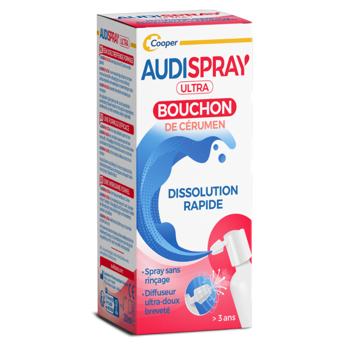 Audispray Ohrenschmalz - Spray von 20 ml