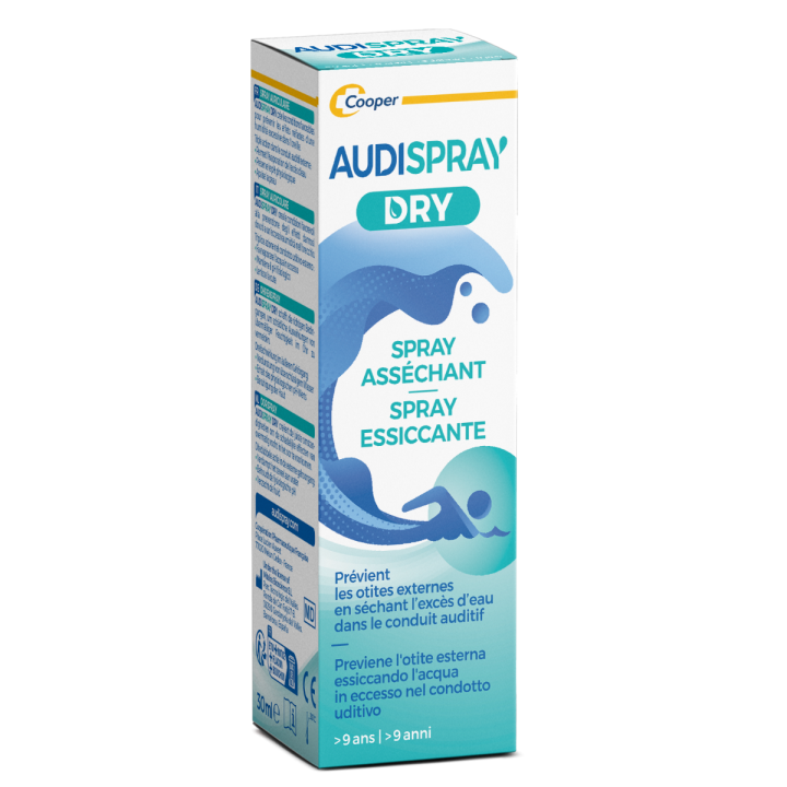 Dry Ohrenpflege Audispray - Spray mit 30 ml