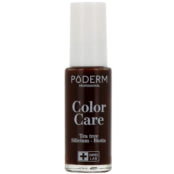 Color Care Nagellack Braun 833 Poderm - Flasche mit 8 ml