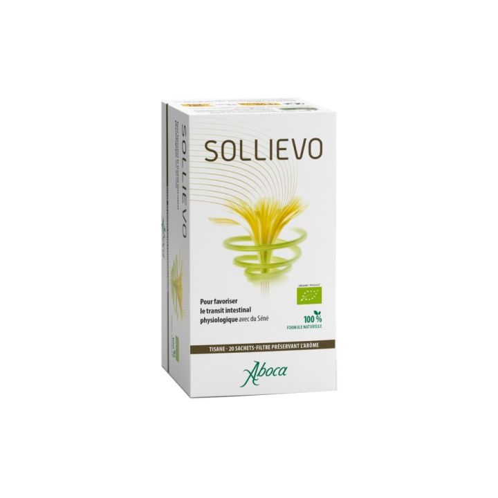 Sollievo Bio-Tee für den Darmtransit Aboca - Schachtel mit 20 Beuteln