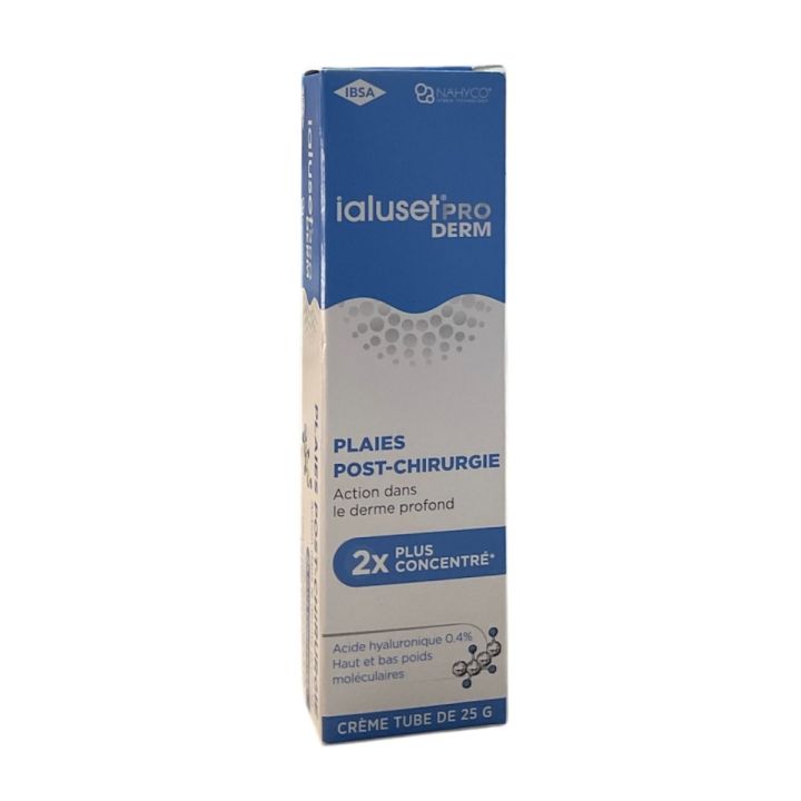 Ialuset Pro Derm Wunden nach der Chirurgie - Tube mit 25g