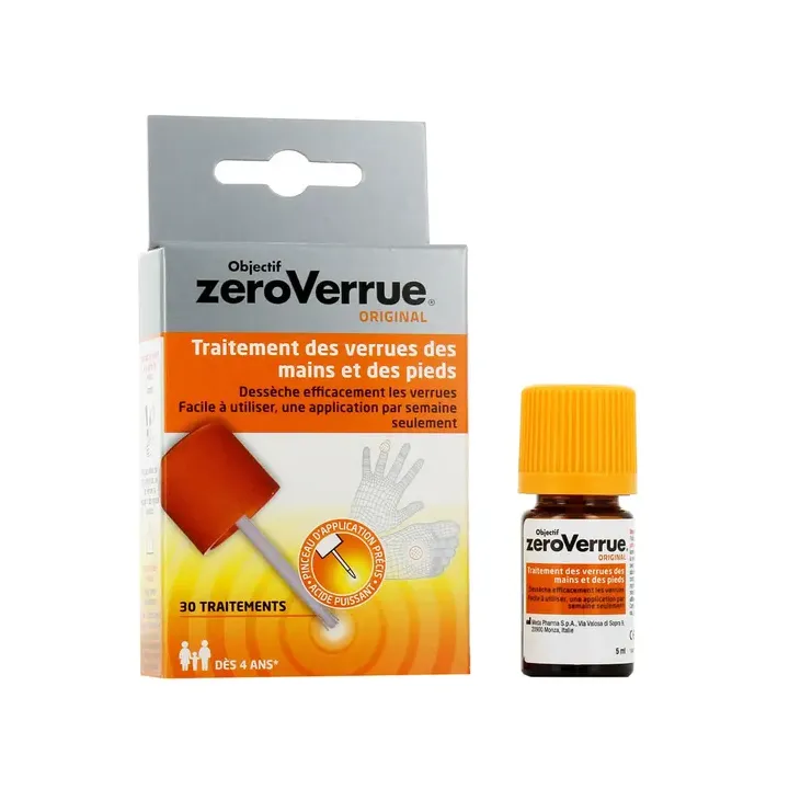 Ziel ZeroVerrue Original Mylan - Flasche mit 5ml + Pinsel