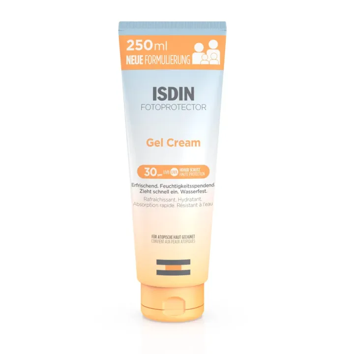 Gel Sonnencreme Fotoprotektor SPF30 Isdin - Tube mit 250ml