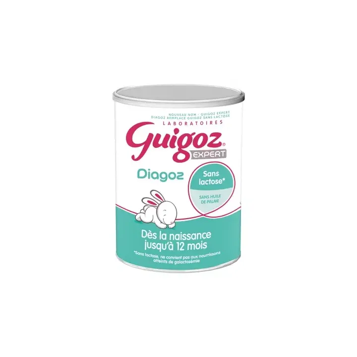 Diagoz laktosefreies Milchpulver 1. Alter Guigoz - Dose mit 400g