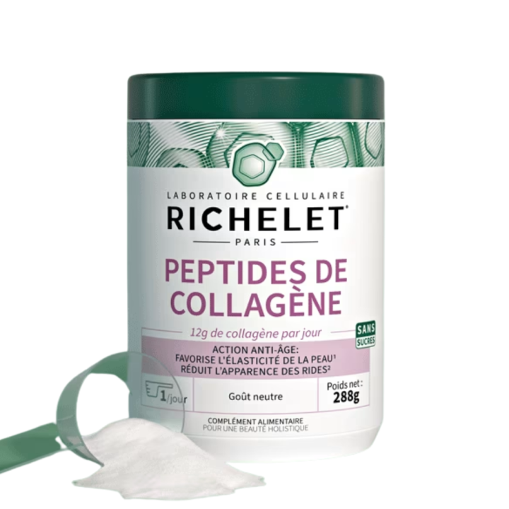 Kollagenpeptide Pulver Richelet - 288g Dose