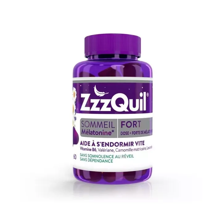 ZzzQuil starke Schlaf Waldfruchtgeschmack - 60 Gummis pro Dose