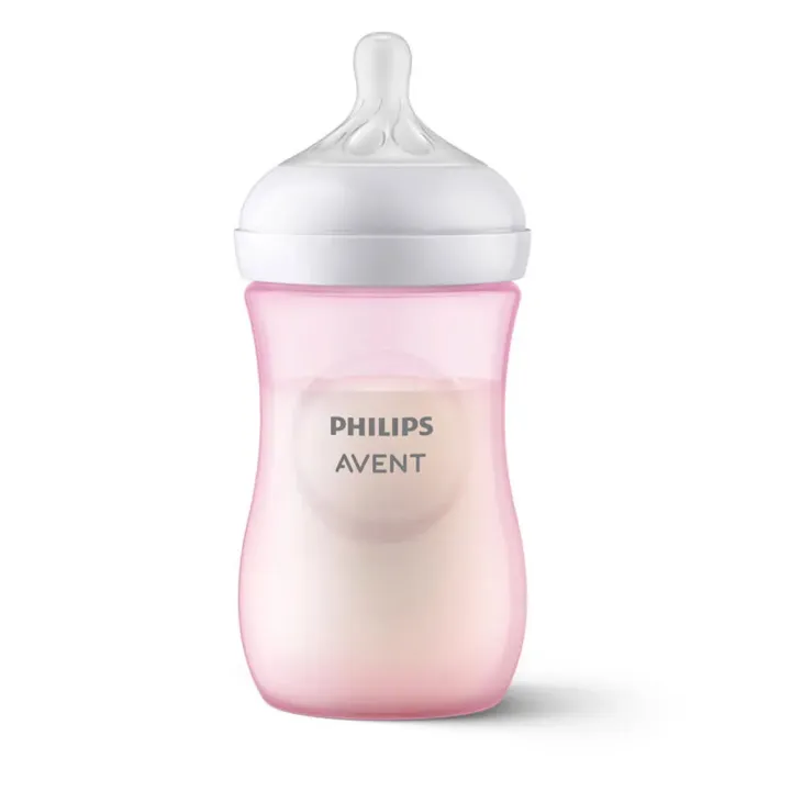 Avent Natural Response  Flasche rosa Philips - Flasche von 260ml