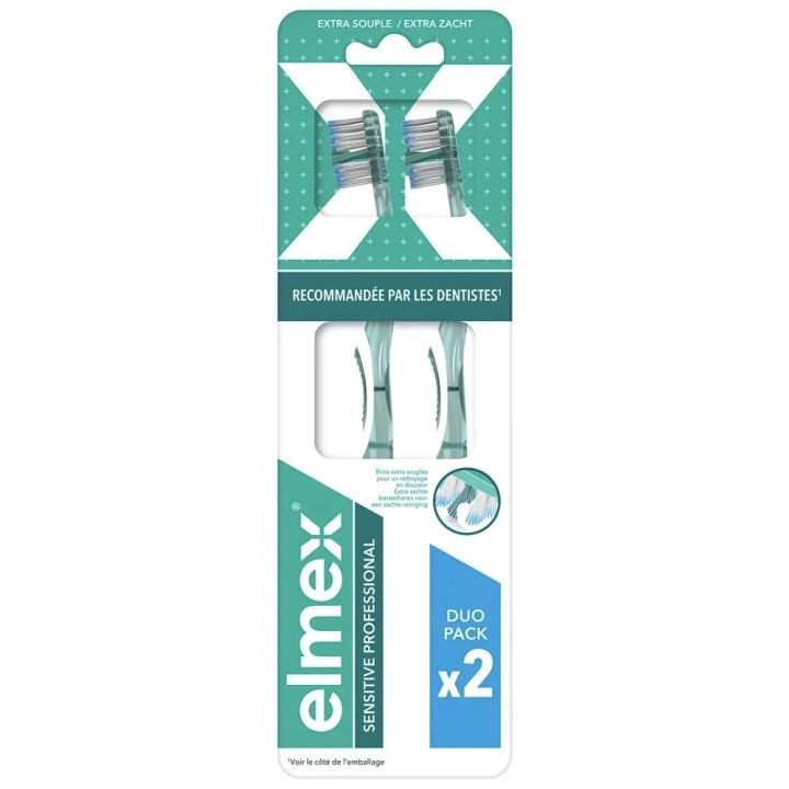 Sensitive Professional Extra Soft Elmex Zahnbürste - 2er-Pack Zahnbürsten