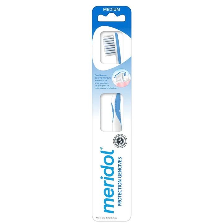 Mittelweiche Zahnbürste Meridol - 1 Zahnbürste