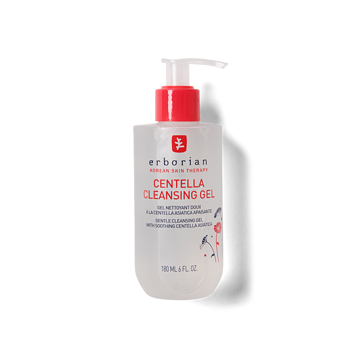 Centella Reinigungs-Gel Erborian - Pumpflasche mit 180 ml