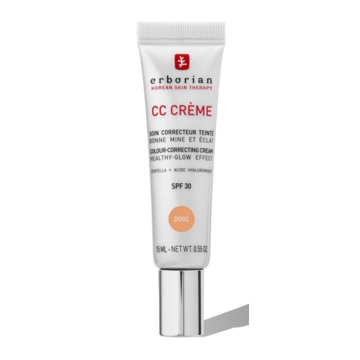 CC-Creme mit Centella Asiatica in goldener Nuance SPF30 Erborian - Tube mit 15 ml