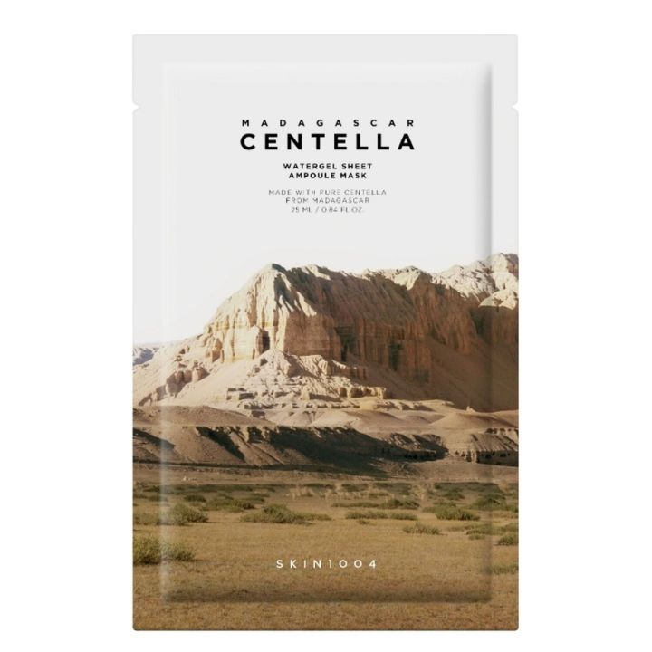 Madagaskar Centella Hydrogel Maske beruhigend Skin 1004 - eine Maske