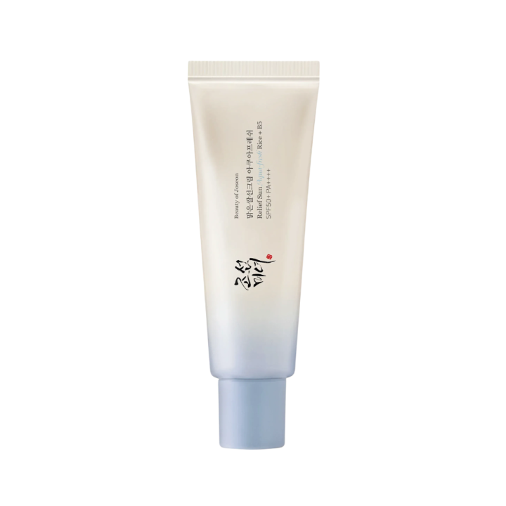 Relief Sun Aqua-fresh Rice + B5 SPF50 PA++++ Schönheit von Joseon - Tube mit 50 ml