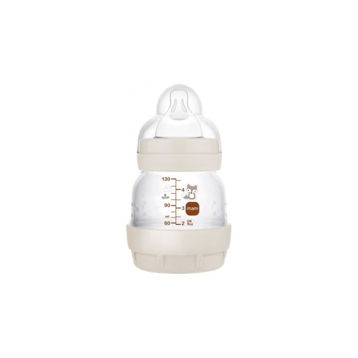 Biberon Easy Start anti-kolik 0 Monate Fluss 0 Sand Mam - 1 Biberon von 130ml