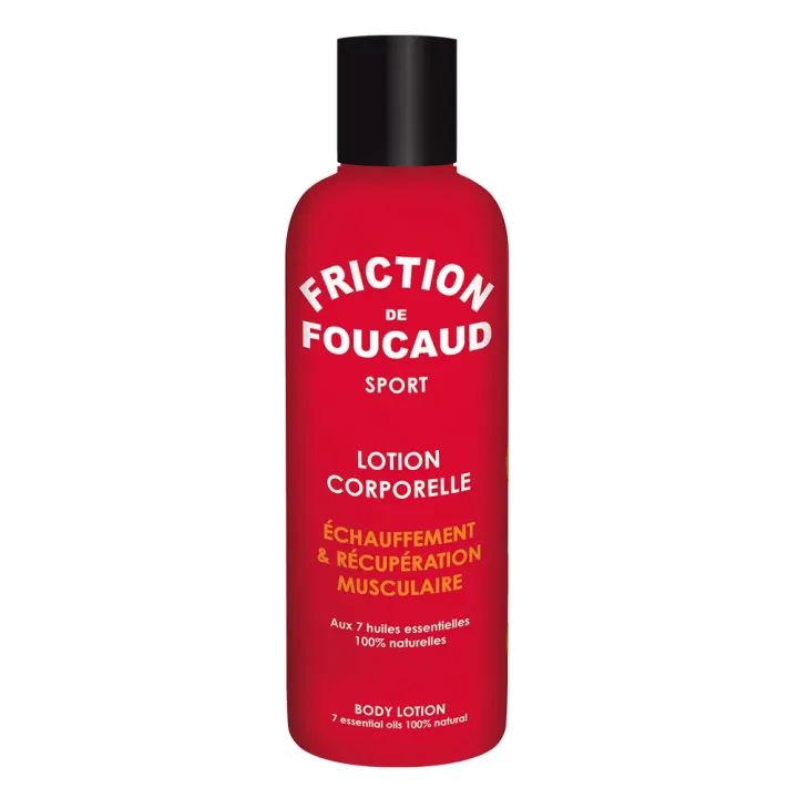 Friction de Foucaud Sport Körperlotion Foucaud - Flasche 200 ml