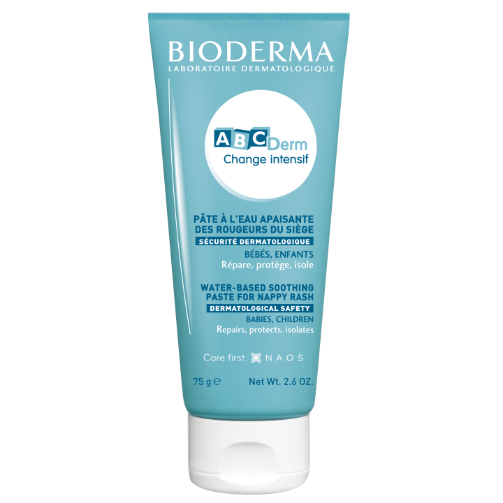 ABCDerm Wasserpaste zur Beruhigung von Rötungen im Windelbereich Bioderma - Tube mit 75 g
