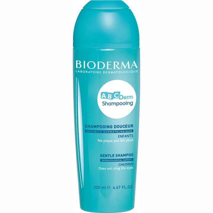ABCDerm Sanftes Kinder-Shampoo von Bioderma - Flasche mit 200 ml