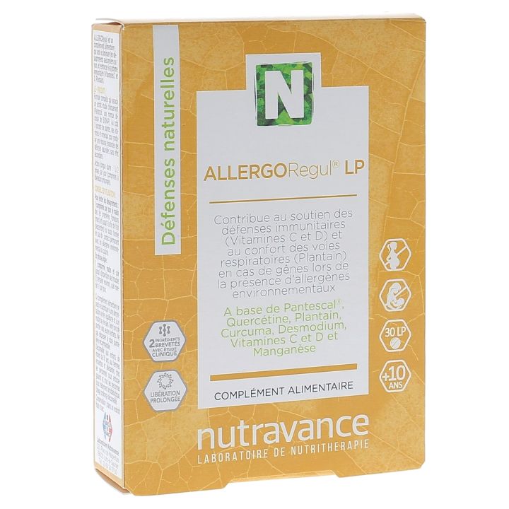 ALLERGORegul LP Nutravance - Packung mit 30 Tabletten