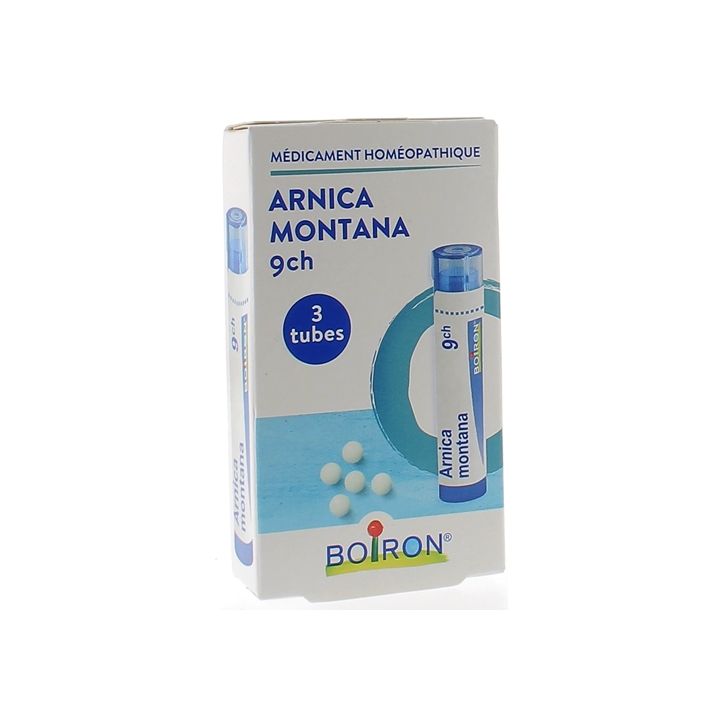 ARNICA MONTANA 9CH Granulat Boiron - 3 Röhrchen zu 4 g