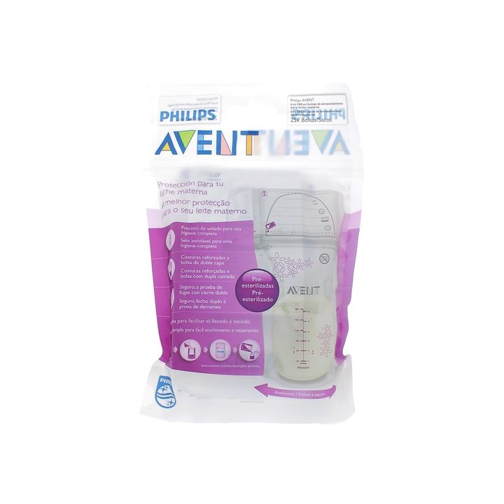 Muttermilch Aufbewahrungssäcke Avent - 25 Beutel