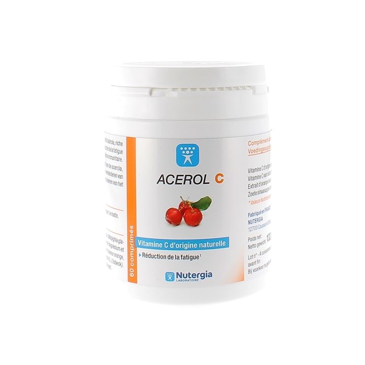 Acérol C Nutergia - 60 Tabletten Dose