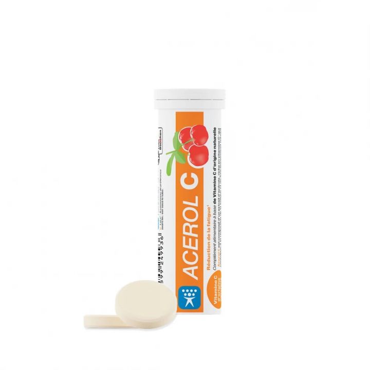 Acérol C Nutergia - Tube mit 15 Tabletten